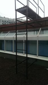 Пожарная лестница П1-1 ПК СтройСистема