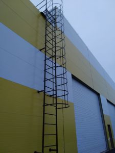 Пожарная лестница П1-2 ПК СтройСистема